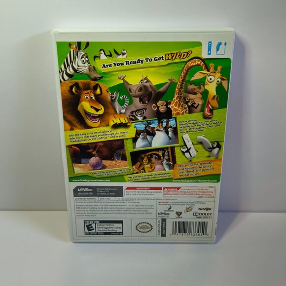 Madagascar: Escape 2 Africa Wii Game - Picture 2 of 4